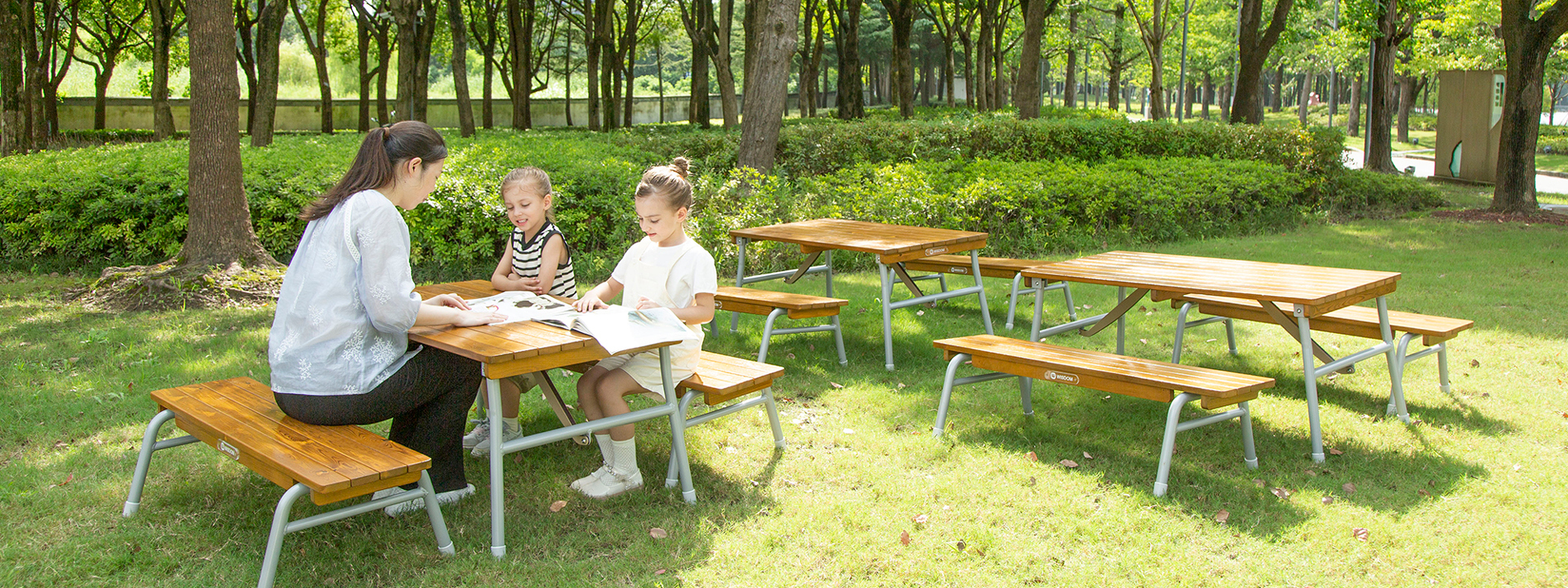 Transform outdoor spaces into engaging classrooms